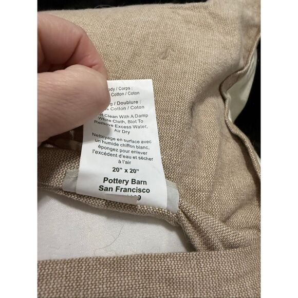 Pottery Barn La Paz Octopus 20" Coastal Nautical Pillow beaded glitter - Picture 6 of 6